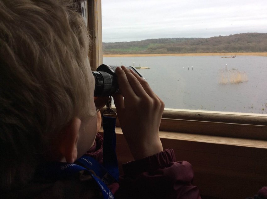 Image of Class 1's visit to Leighton Moss