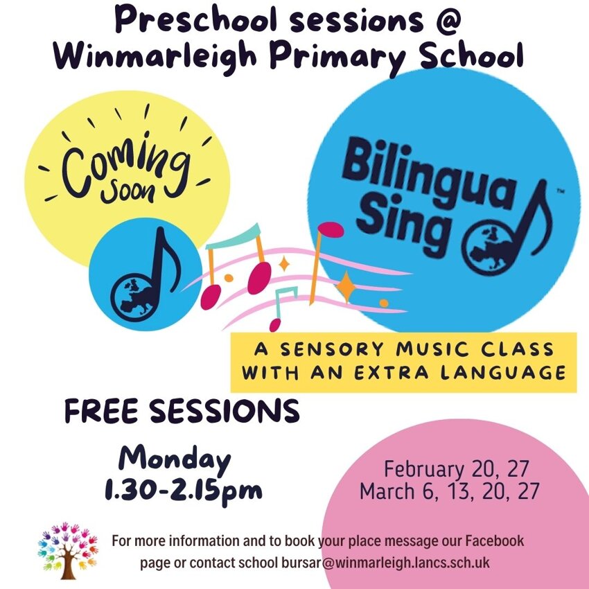 Image of Free Bilinguasing Preschool Sessions 