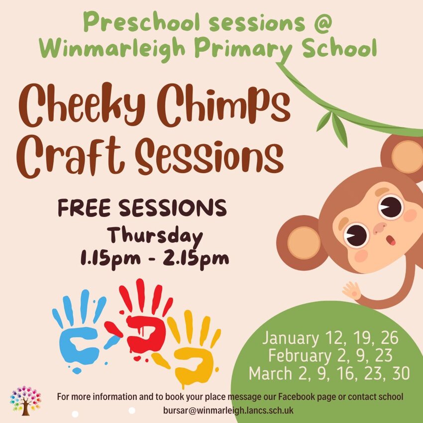 Image of Free Cheeky Chimps Craft Sessions