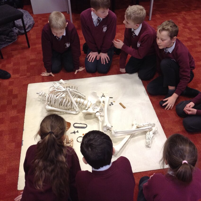 Image of Class 2 Dig into History at Lancaster City Museum 